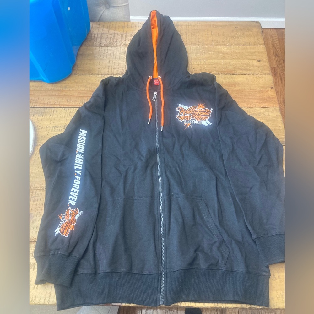 World Famous Tattoo Ink Hoodie XXL New